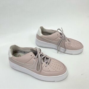NIKE Air Force One Sage Low Platinum Violet White Size 10